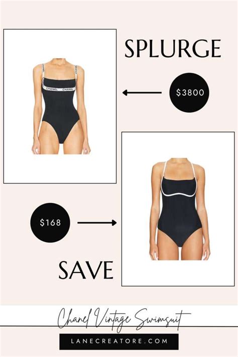 chanel swimsuit dupe